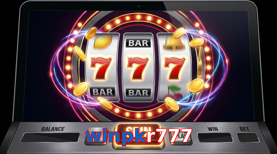 Main screen of Winpkr777 slots page for PK players