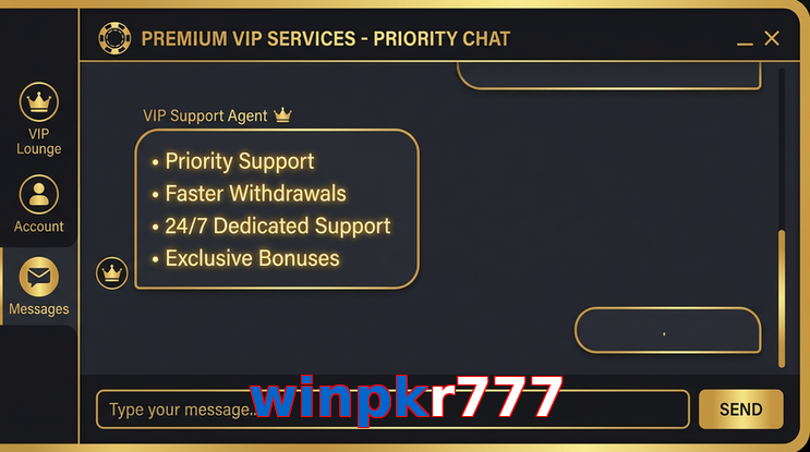 Payment and PKR controls in Winpkr777